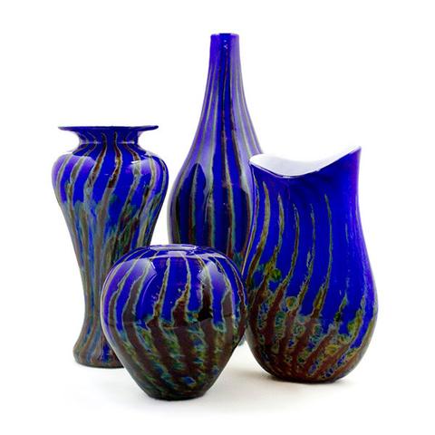 Fire & Ice Vase Collection – Wimberley Glassworks Store