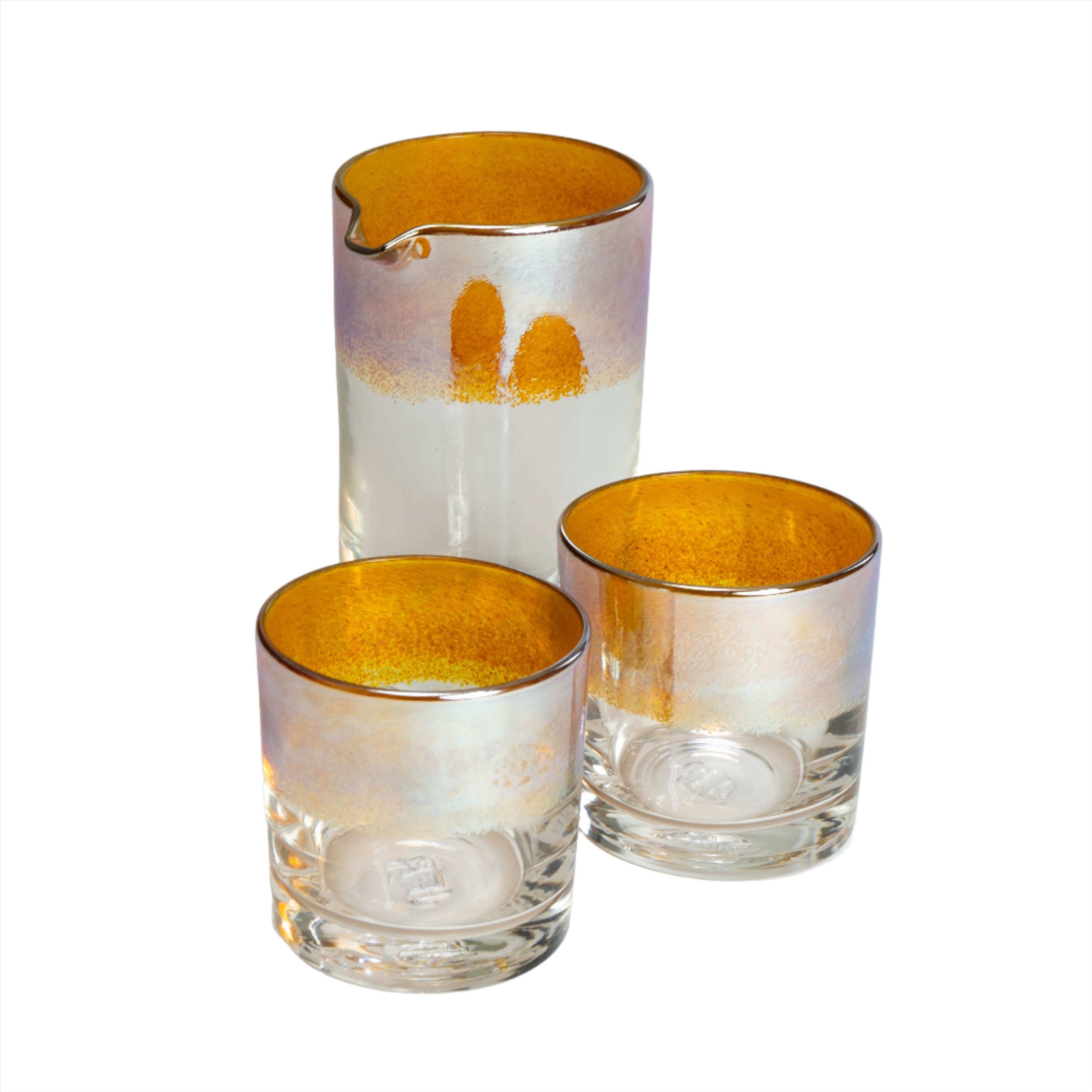 Aristocrat Glass Cocktail Pitcher - Wimberley Glassworks Store