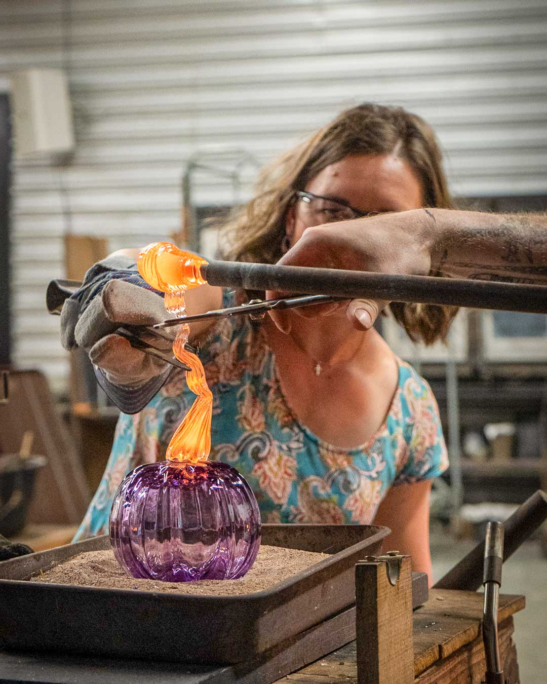 Make A Glass Pumpkin - Wimberley Glassworks Store