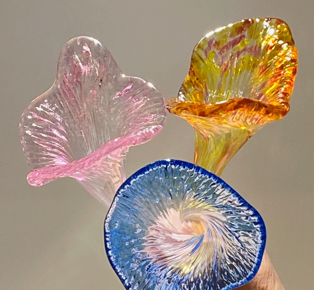 Make A Glass Flower
