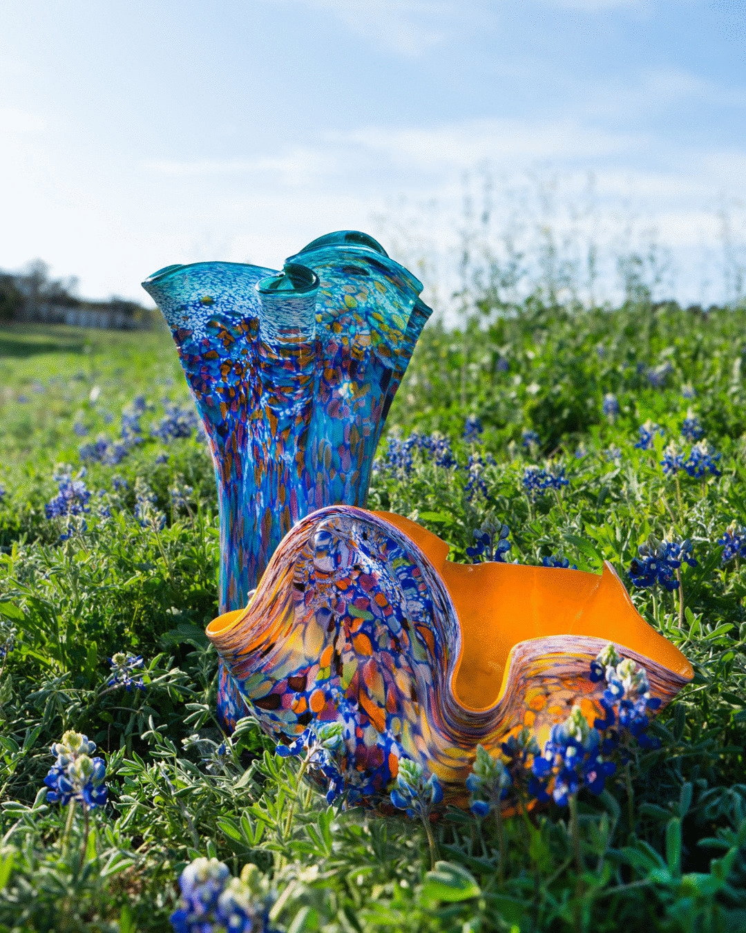 Spring Bulb Glass Spring Handblown Glass Collection – Wimberley Glassworks Store