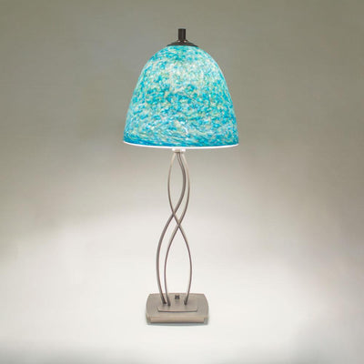 ALMOST INFINITY Short Table Lamp with Blown Glass
