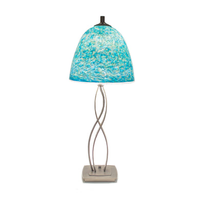 ALMOST INFINITY Short Table Lamp with Blown Glass