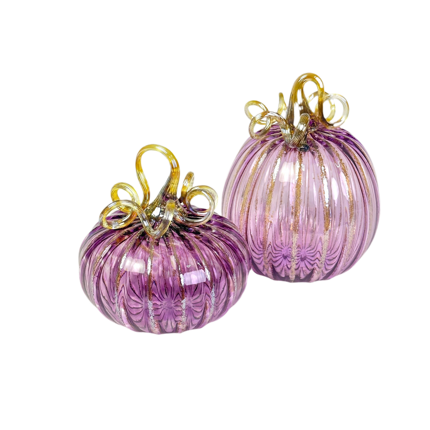 Purple Amethyst Pumpkins