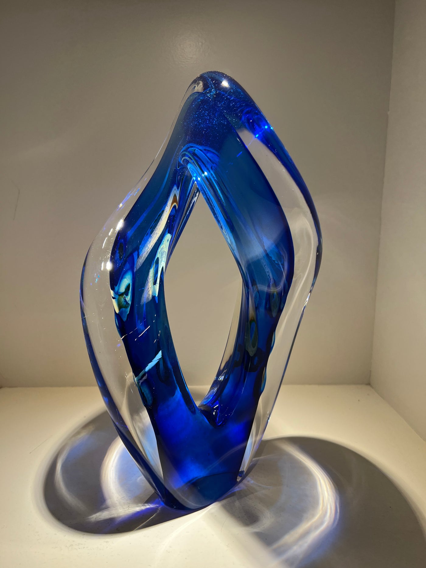 Blue Ocean Mobius Sculpture