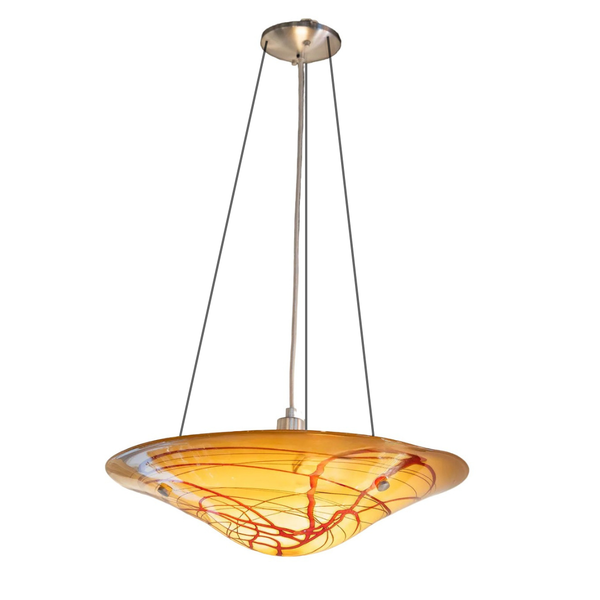 Universal Glass Platter Pendant