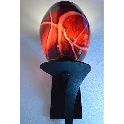 ANTASIA Sconce with Blown Glass - Left & Right Versions