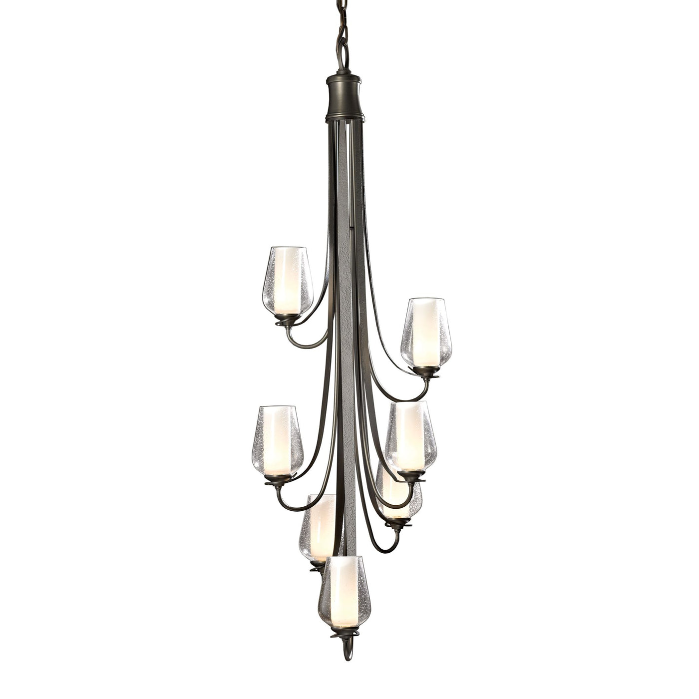 FLORA Chandelier 7 Arm Vertical DISCONTINUED FLOOR MODEL