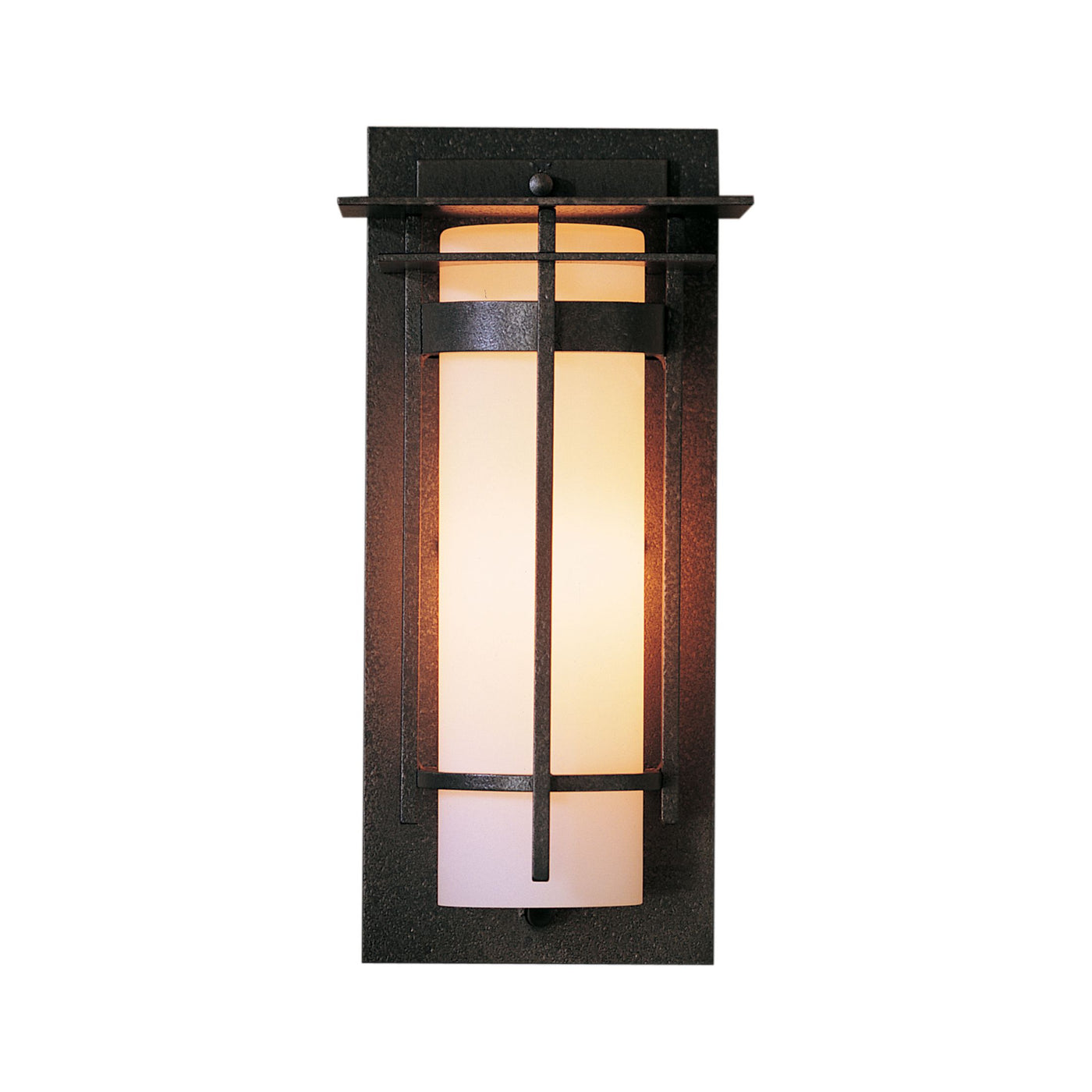 BANDED WITH TOP PLATE Outdoor Small Sconce OVERSTOCK