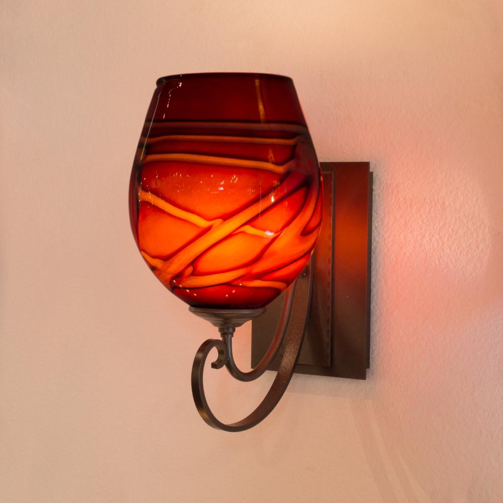 Scroll Sconce