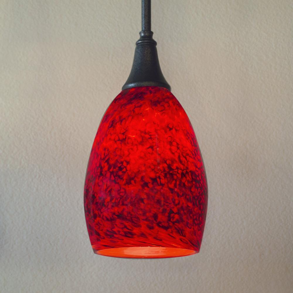 art glass kitchen pendant