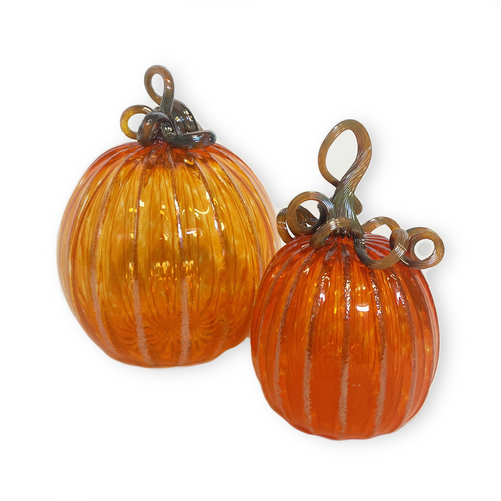 Bright Orange Pumpkin & Gourds