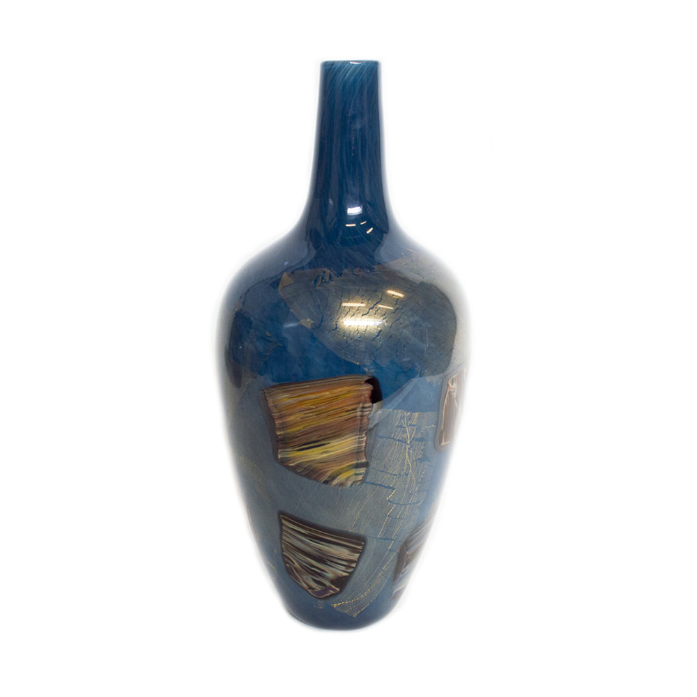 Mediterranean Ocean Blue Classic 2 Vase