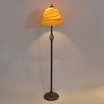 handcrafted art glass lighting floor lamp